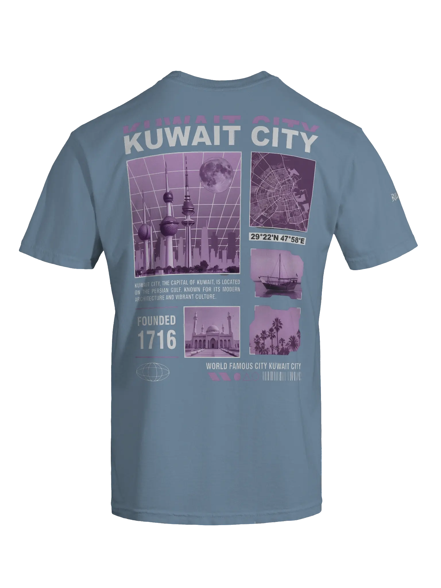 kuwait city - UnisexTee - Bulvant - 043b975b-12b8-4001-98b8-7caab5356dfc