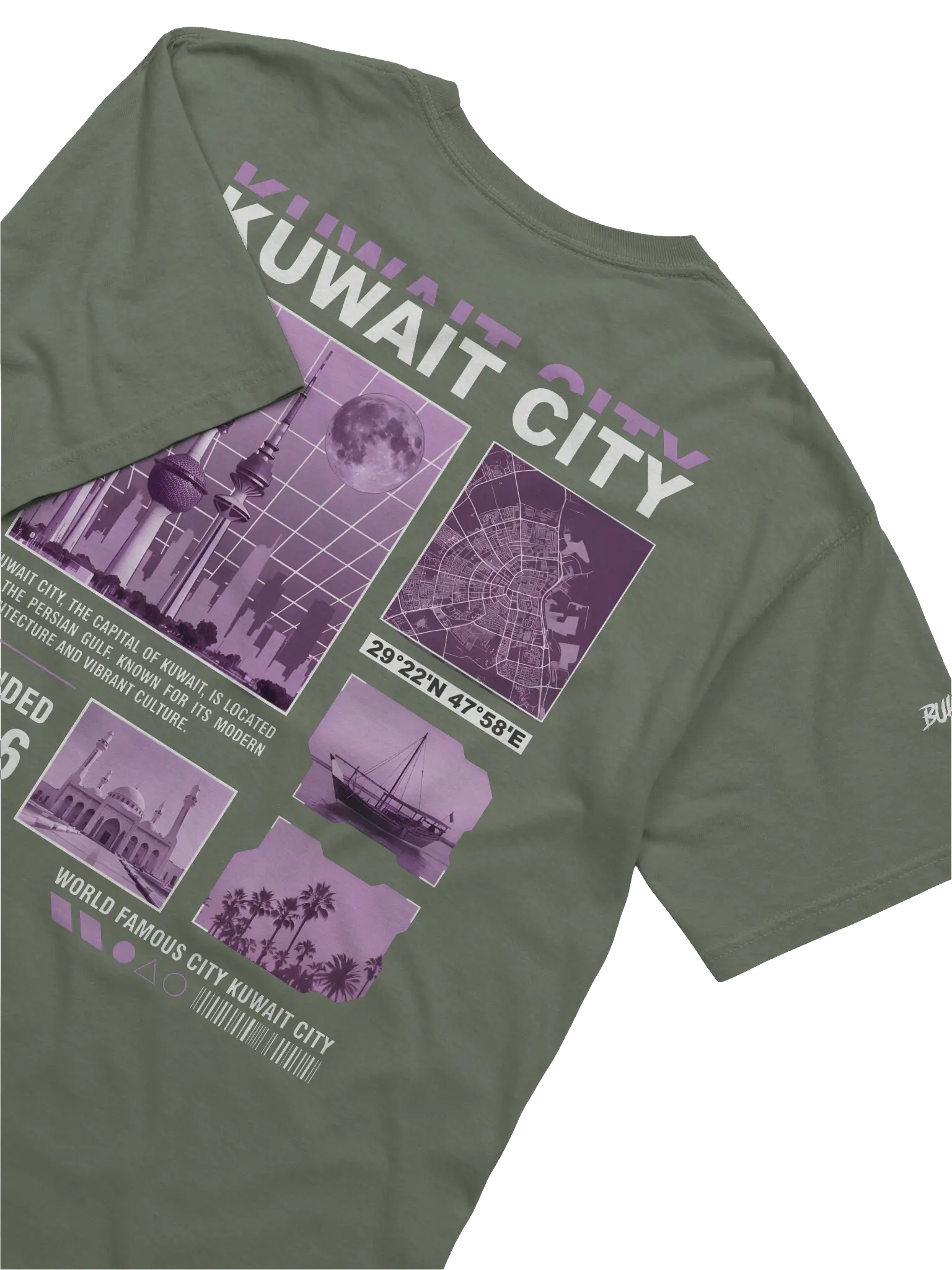 kuwait city - UnisexTee - Bulvant - 0ce57fa6-2c79-4cc9-9bee-ade9c3962fde