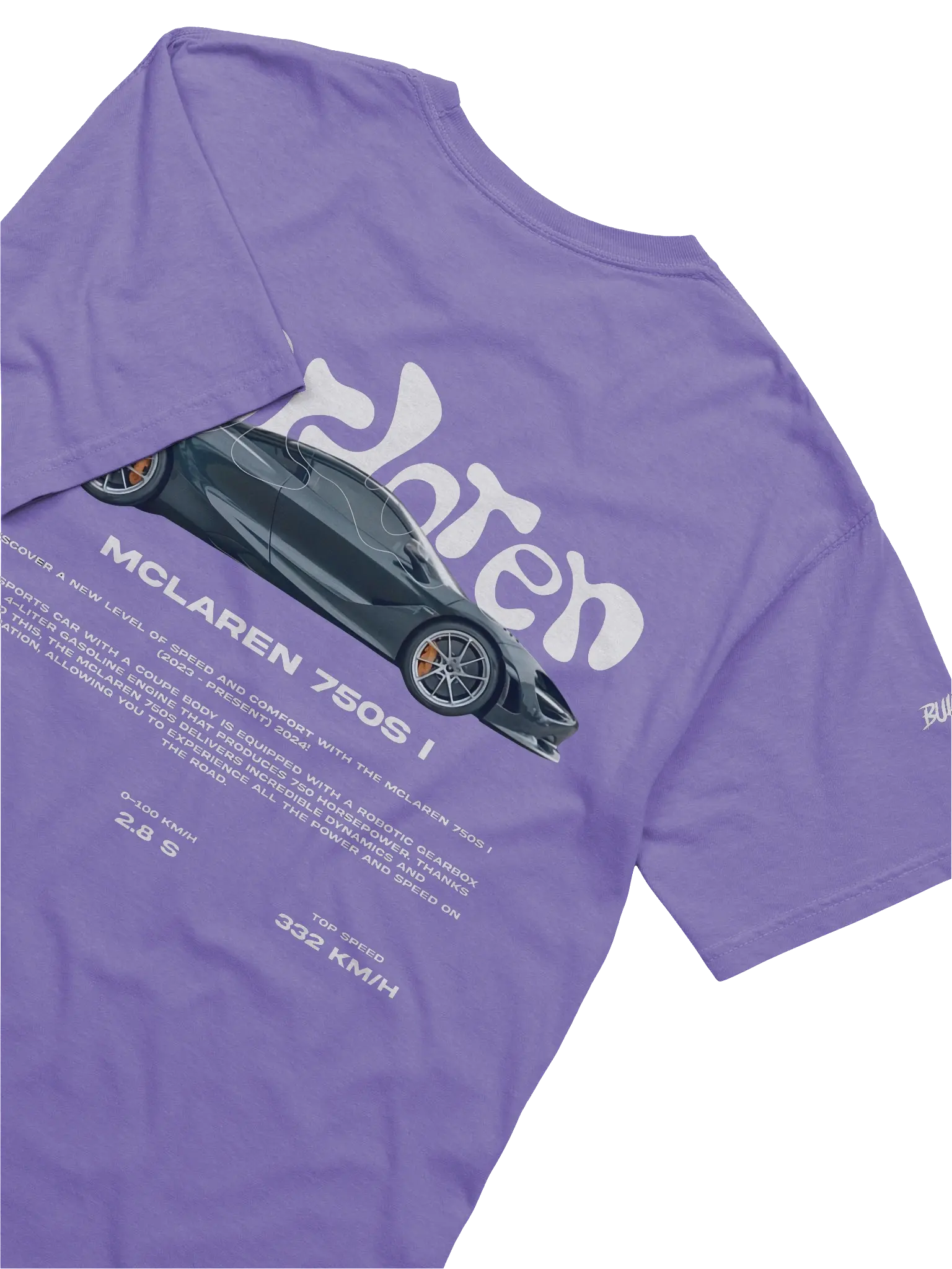 Mclaren 750S I Tee - Bulvant - 0e2bc200-a281-4fdf-950f-85fab8776d37