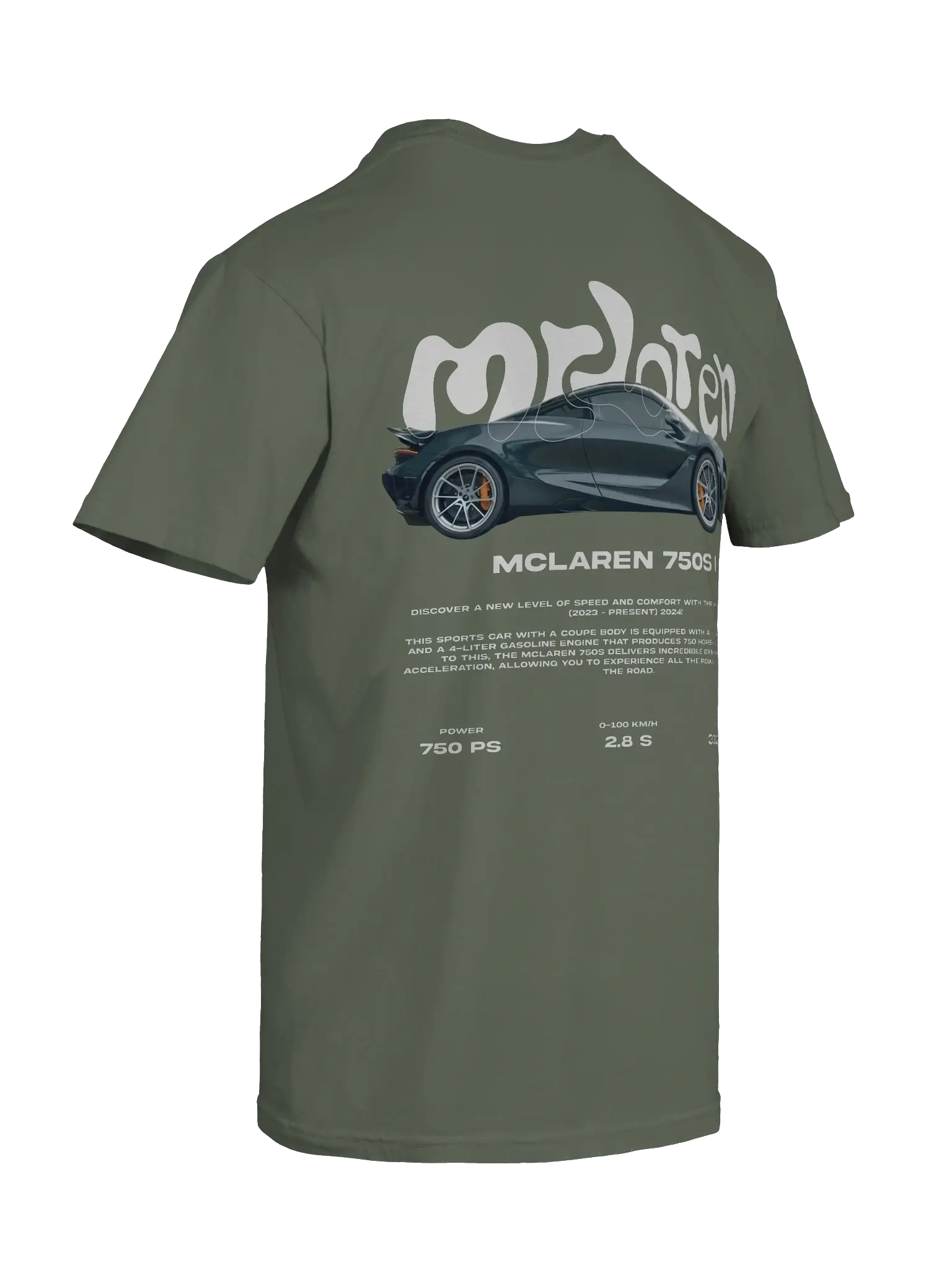 Mclaren 750S I Tee - Bulvant - 137be067-f39c-4e53-a6d5-1e62e8841d35