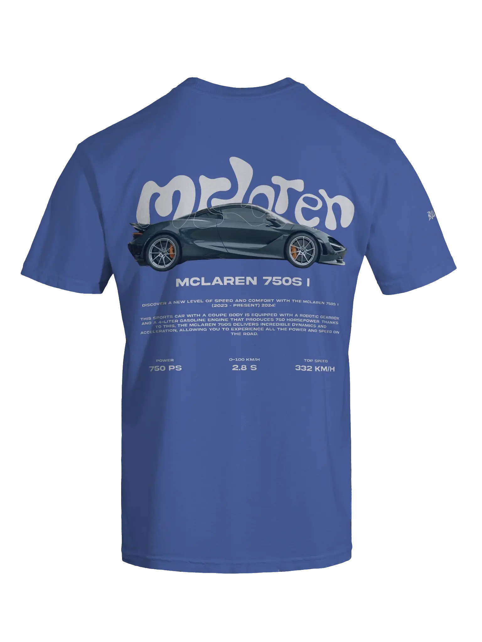 Mclaren 750S I Tee - Bulvant - 1393f79a-e22c-4982-8de3-f264a88df0d5