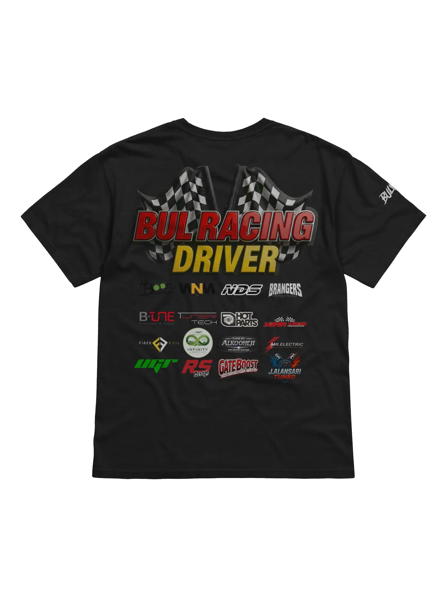 BULRACING driver -Dyed Heavyweight T-Shirt Team - 17dd4a23-4ba8-45ab-917e-1b6438f073a8