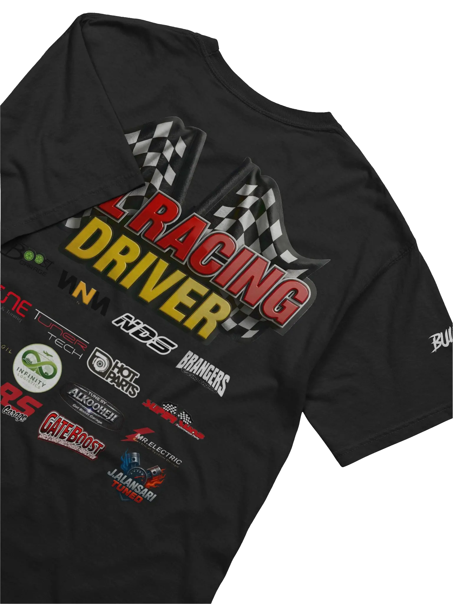 BULRACING driver -Dyed Heavyweight T-Shirt Team - 1cb358f1-39a9-46f3-83c9-eb4a30bf7b04