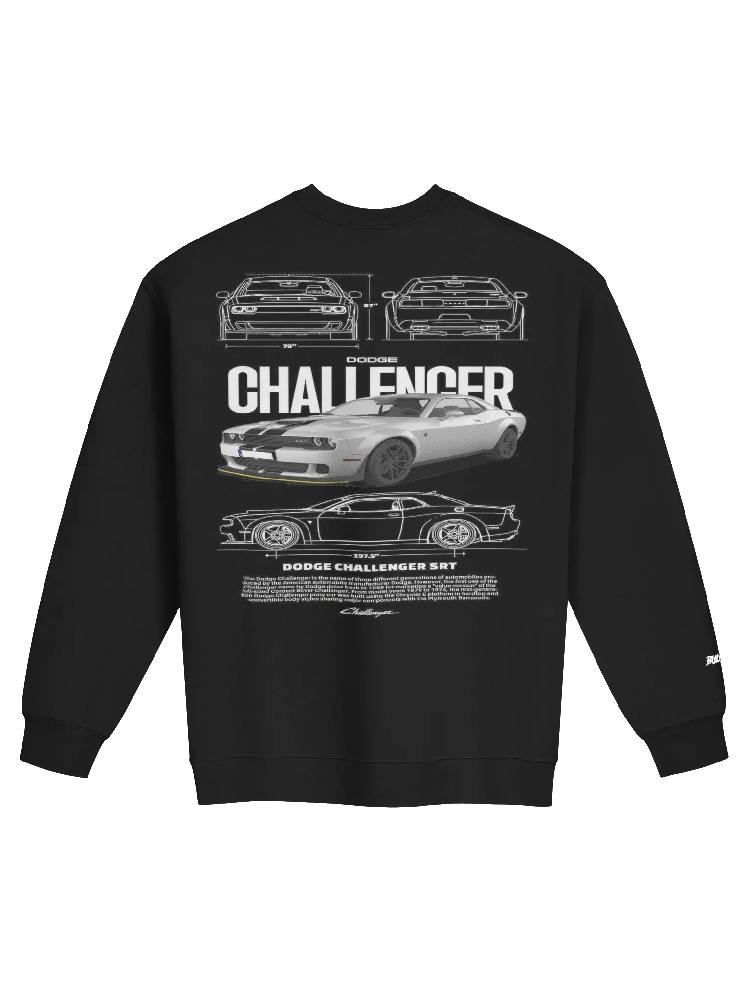 Challenger Srt Sweatshirt - Bulvant - 3486f8f8-2453-468c-b127-133f65fa106c