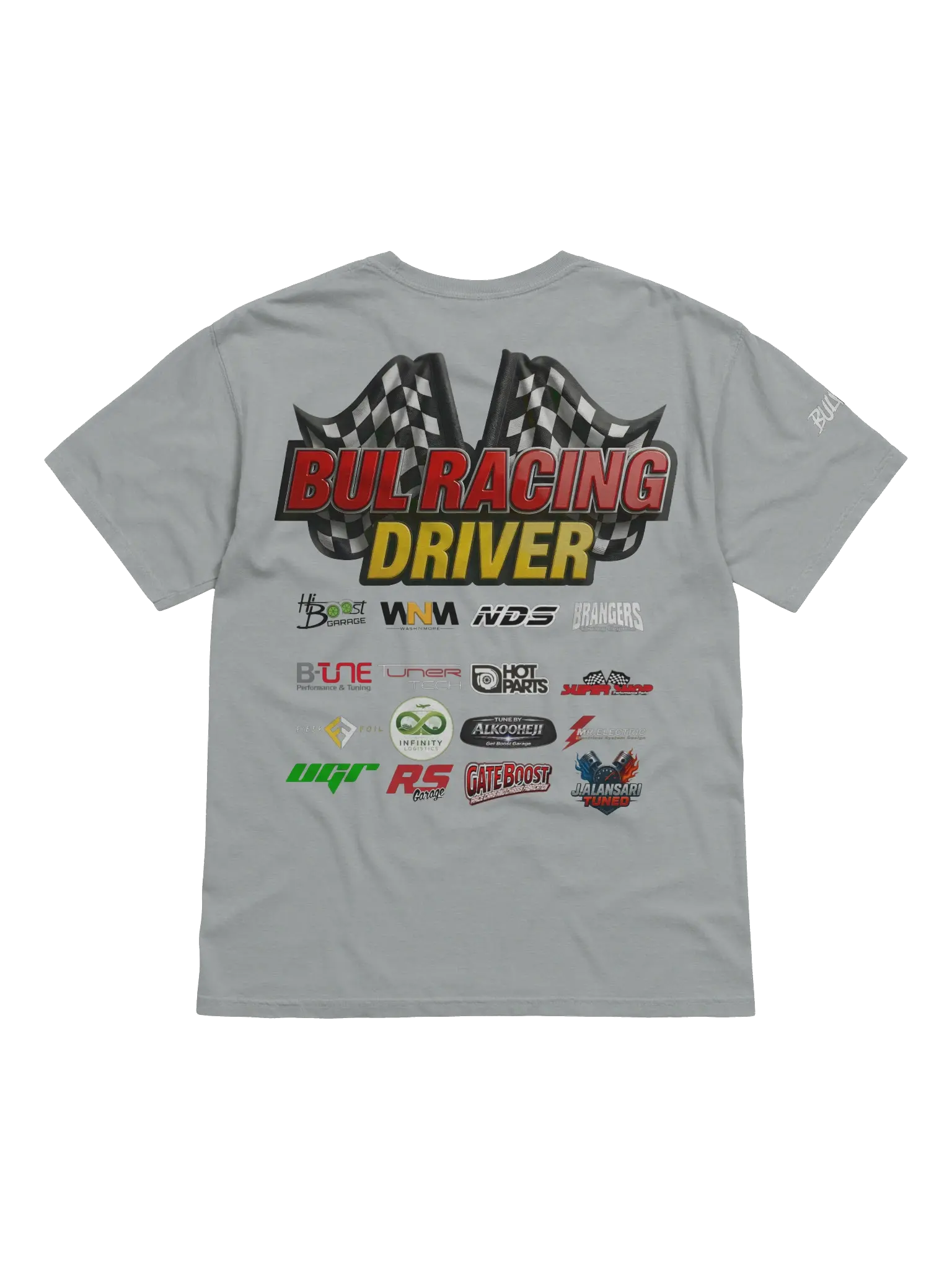 BULRACING driver -Dyed Heavyweight T-Shirt Team - 38f92075-6142-466f-b71e-8f2d2f955058