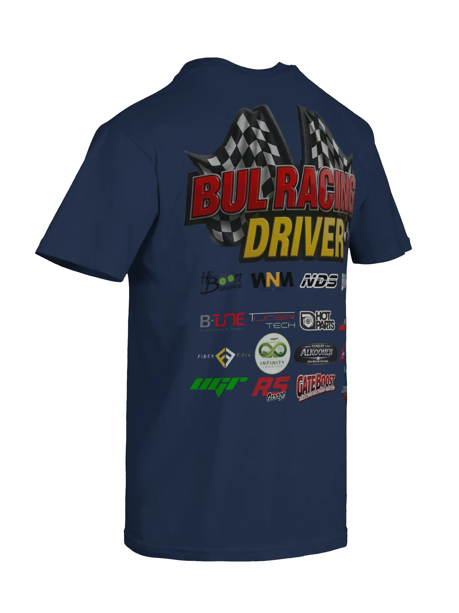 BULRACING driver -Dyed Heavyweight T-Shirt Team - 4b062868-9674-456f-a1d1-b94dbc69b185