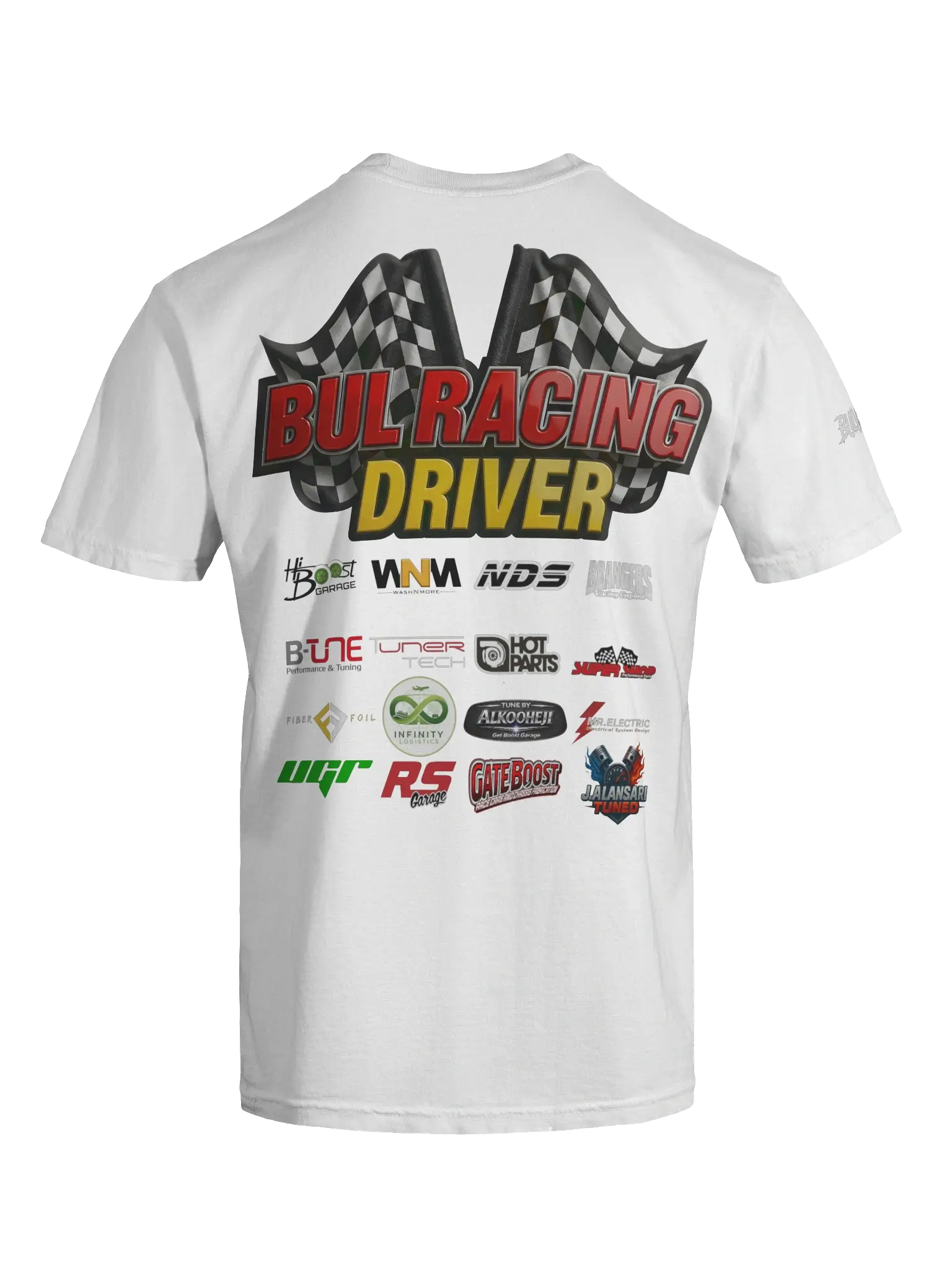 BULRACING driver -Dyed Heavyweight T-Shirt Team - 6effff60-4d51-4850-8444-72da84c07a84