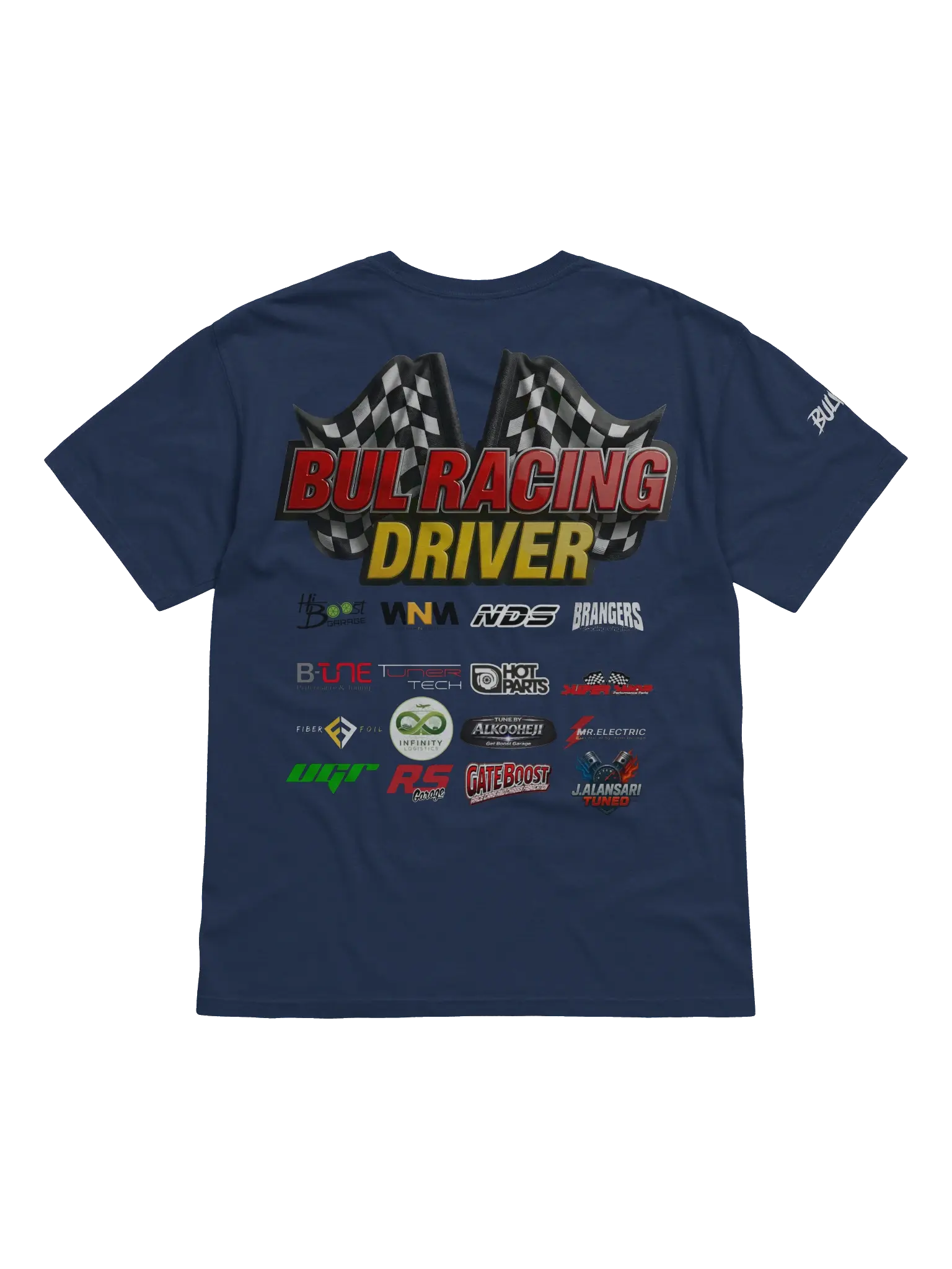 BULRACING driver -Dyed Heavyweight T-Shirt Team - 8b8f25f6-60e2-4e97-92ad-ac573a160b5e