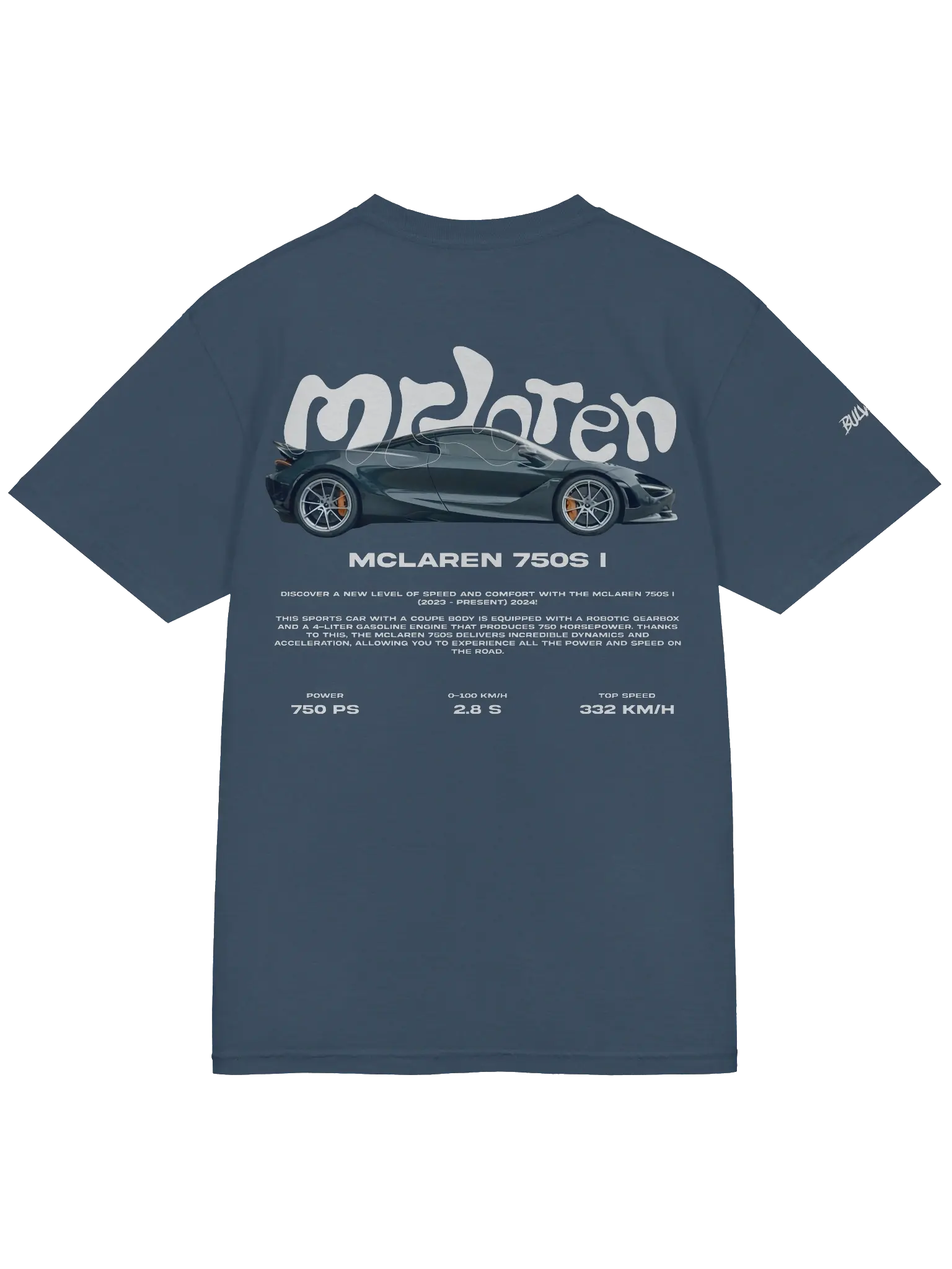 Mclaren 750S I Tee - Bulvant - 906a2cef-9612-4c4d-9d33-f0441d6f1167