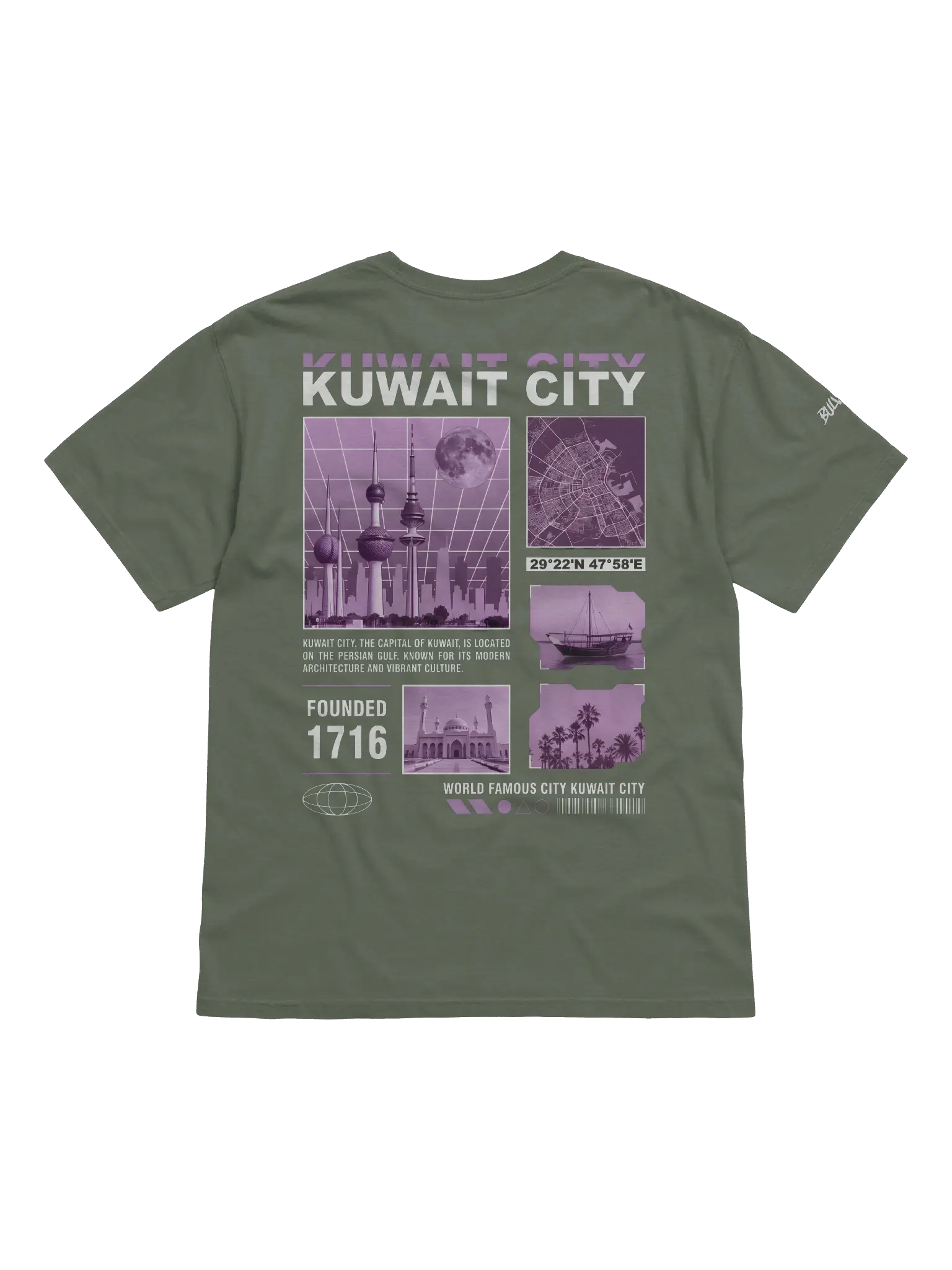kuwait city - UnisexTee - Bulvant - 956893c8-4e32-4585-9c72-c9d9e81e234a