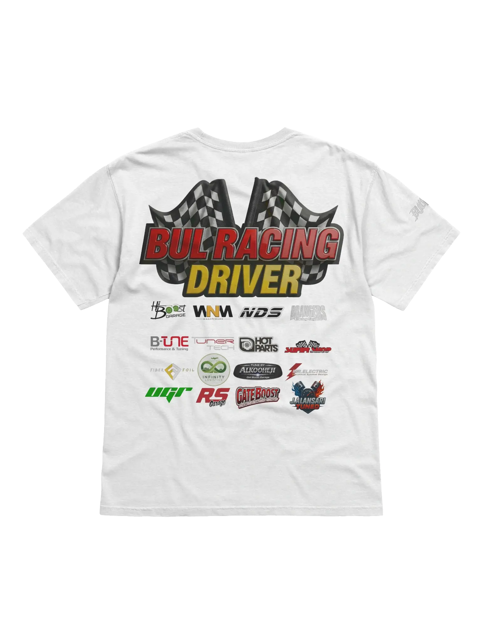 BULRACING driver -Dyed Heavyweight T-Shirt Team - c5e3f370-2e44-4dbc-bdd9-6a995609c031