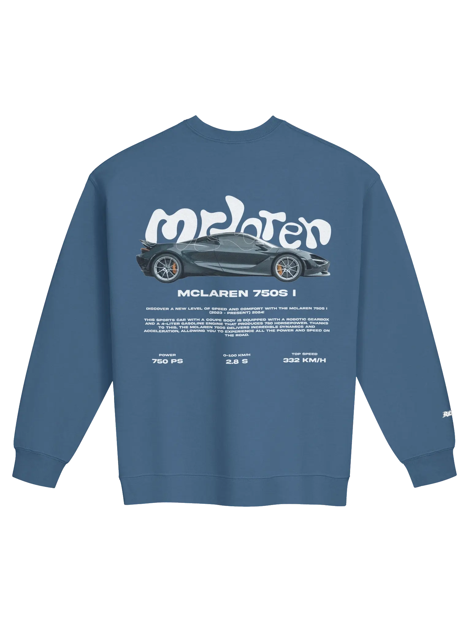 Mclaren 750S I Sweatshirt - Bulvant - cea4b87d-9f74-465f-a8ca-a75b4190fcea