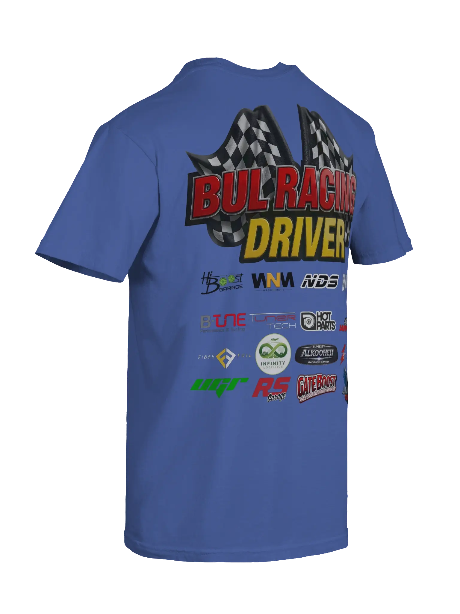 BULRACING driver -Dyed Heavyweight T-Shirt Team - de62dcf6-4c23-4646-8afb-26705c2fa193