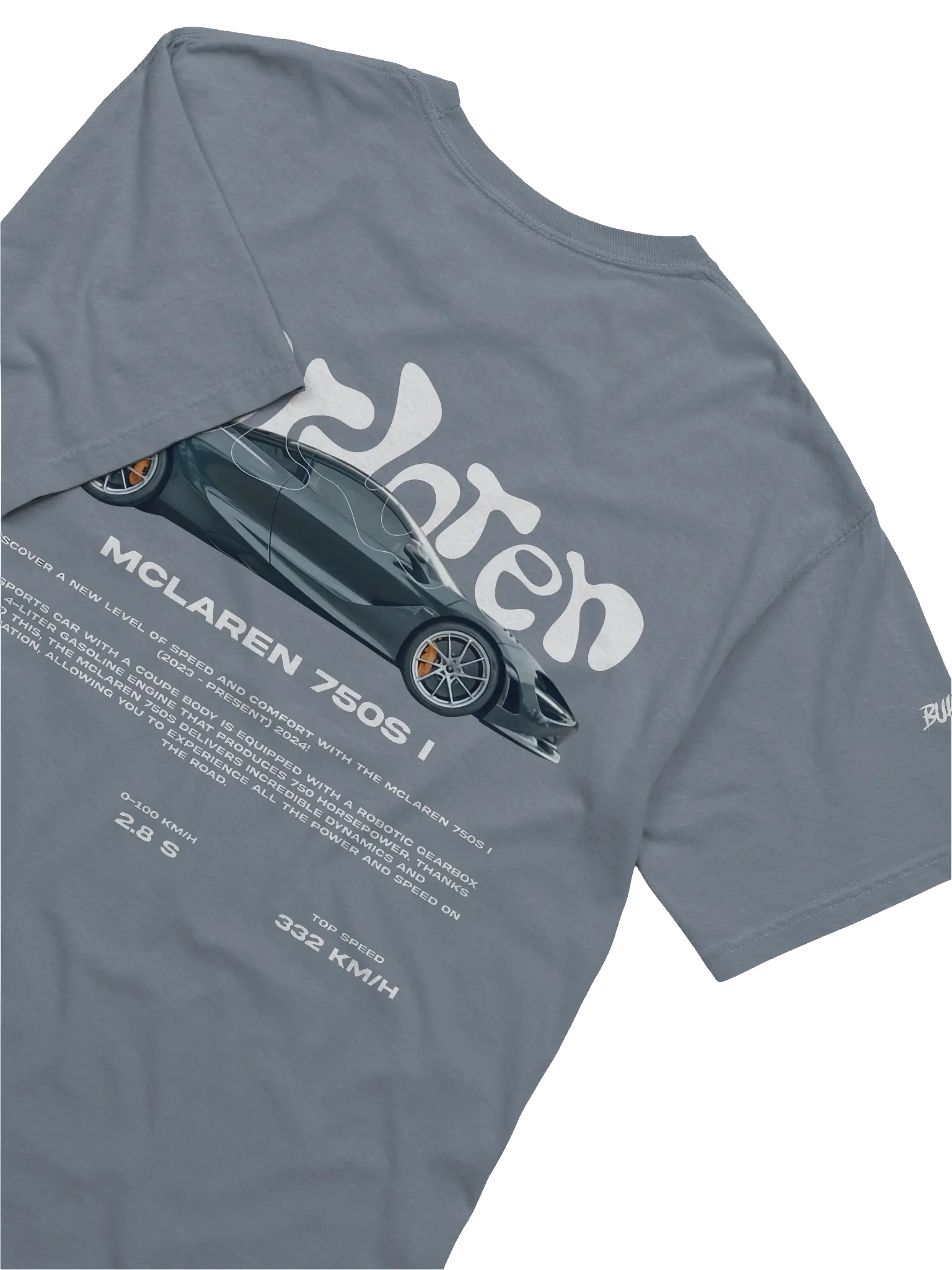 Mclaren 750S I Tee - Bulvant - fd8da699-a97f-459c-b5b1-cf1460d52387